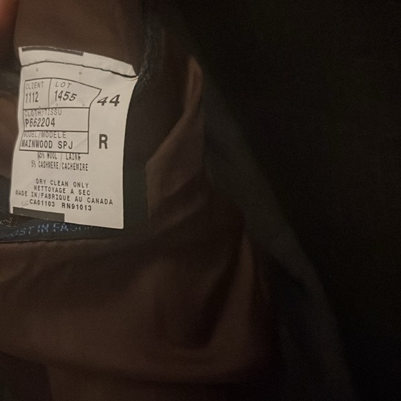 Vintage Unionmade. Wool & cashmere blazer - Picture 7 of 10